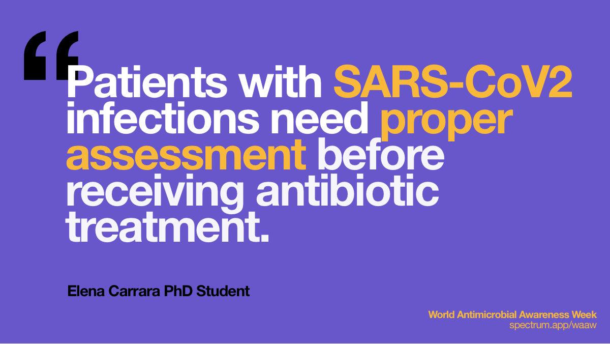 Patients with SARS-CoV2
  infections need proper assessment before receiving antibiotic treatment.